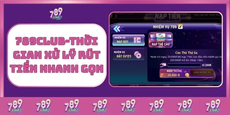 Hướng dẫn rút tiền 789Club – Nhanh chóng, an toàn và tiện lợi 3 789Club - Thời Gian Xử Lý Rút Tiền Nhanh Gọn